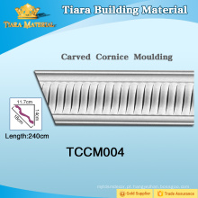 Tiara material cornija molduras para decoração de interiores na China